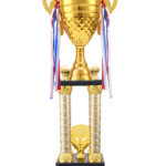 Luxury Four Column Championship Trophy