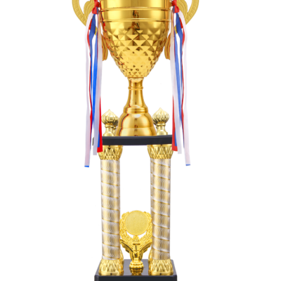 Luxury Four Column Championship Trophy