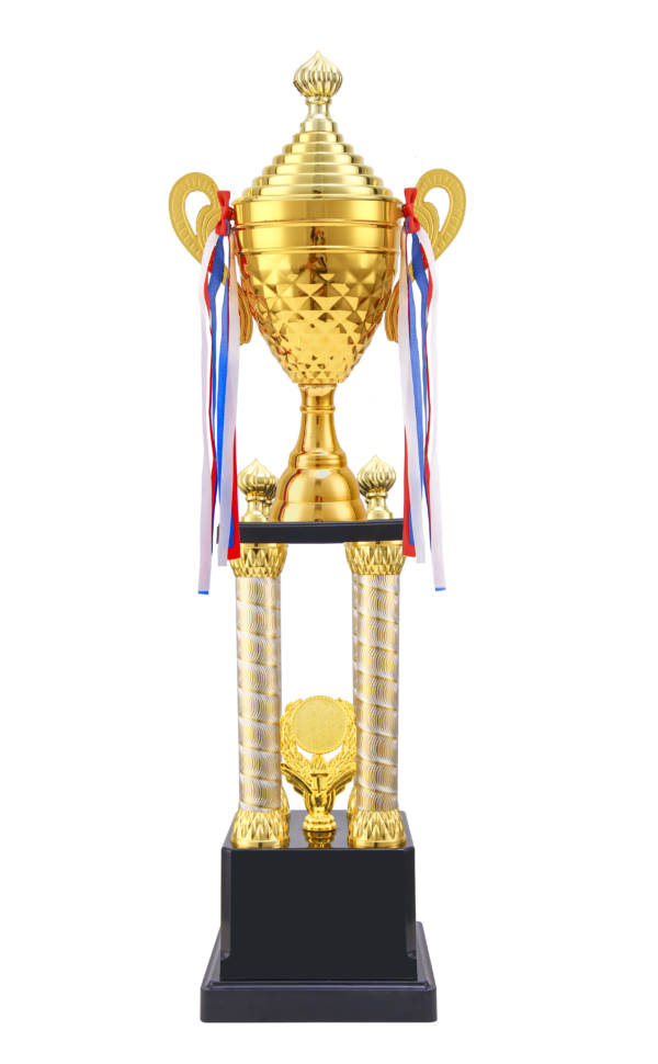 Luxury Four Column Championship Trophy