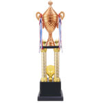 Luxury Four Column Championship Trophy