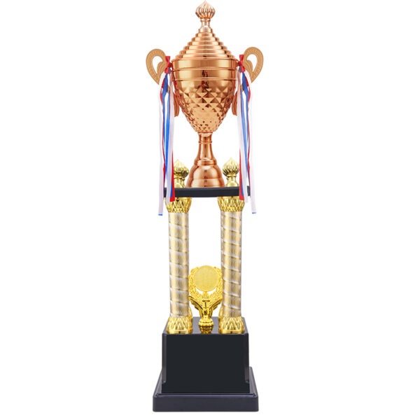 Luxury Four Column Championship Trophy