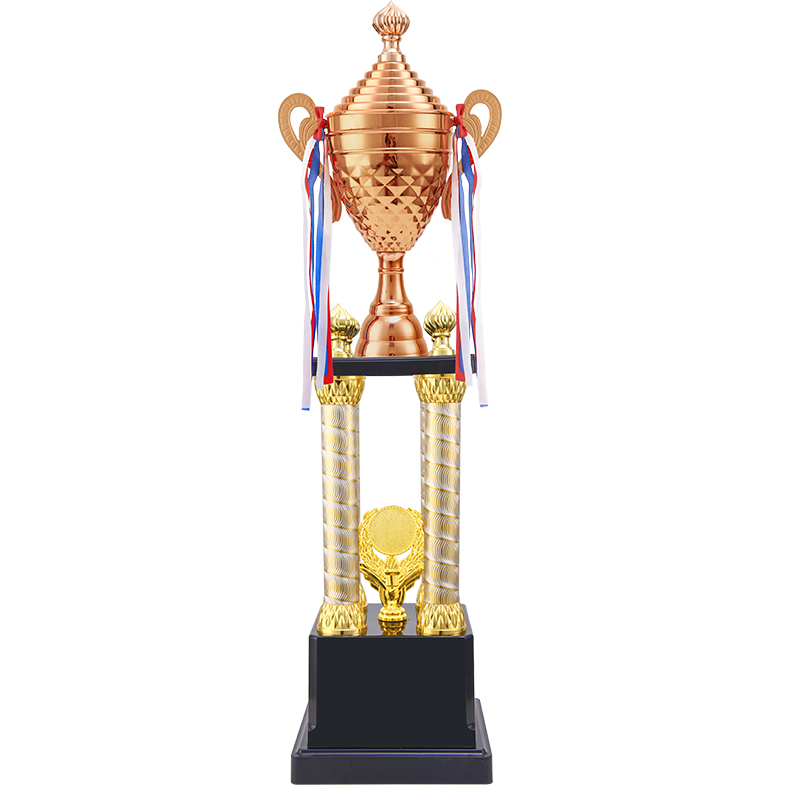 Luxury Four Column Championship Trophy