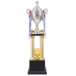 Luxury Four Column Championship Trophy