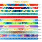 Custom Printed Medal Neck Ribbon