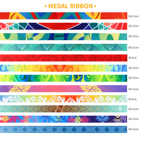 Custom Printed Medal Neck Ribbon