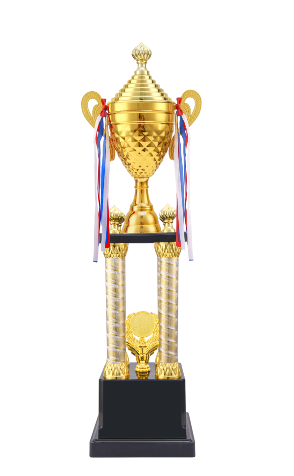 Luxury Four Column Championship Trophy
