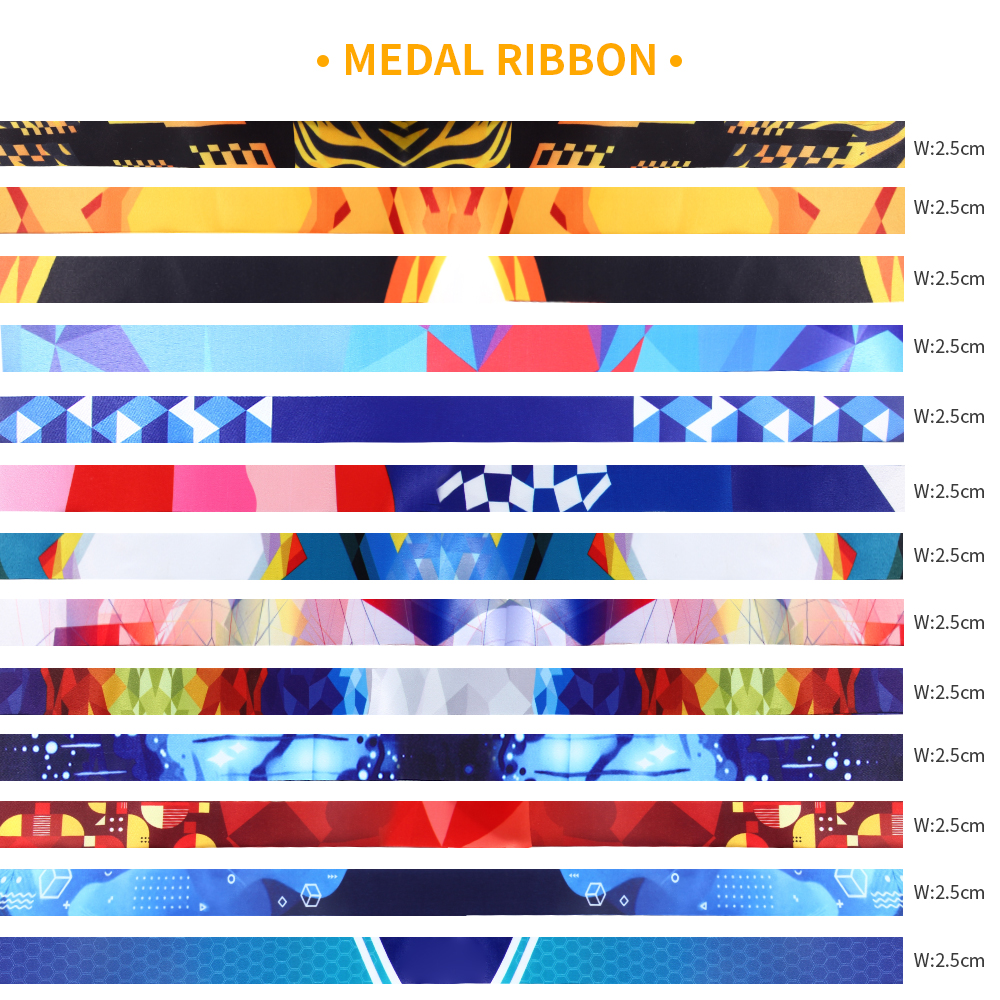 Custom Printed Medal Neck Ribbon