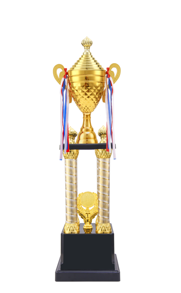 Luxury Four Column Championship Trophy