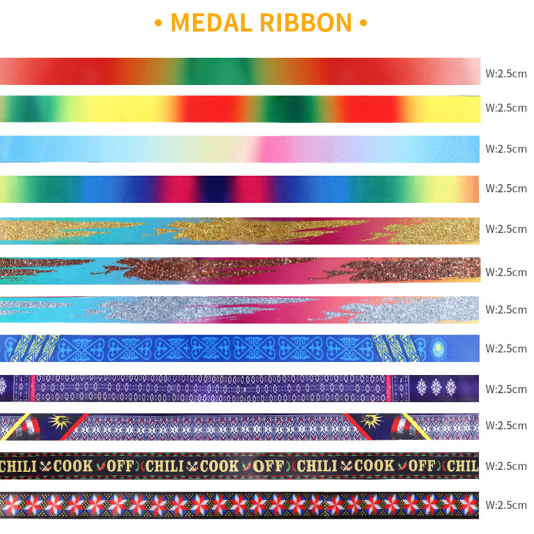 Custom Printed Medal Neck Ribbon