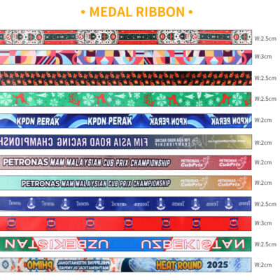 Custom Printed Medal Neck Ribbon