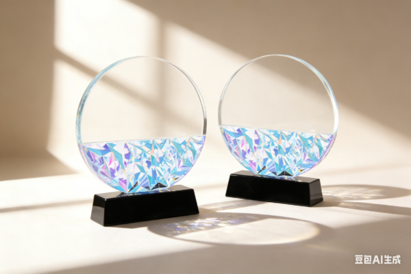 Custom Crystal Recognition Award