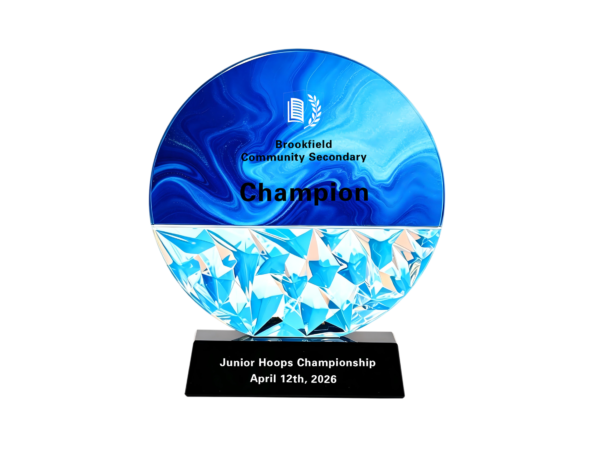 Custom Crystal Recognition Award