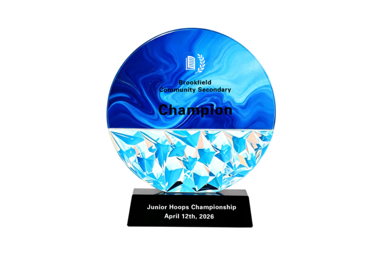 Custom Crystal Recognition Award