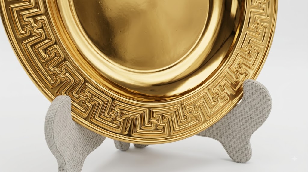 Custom Metal Award Plate 02