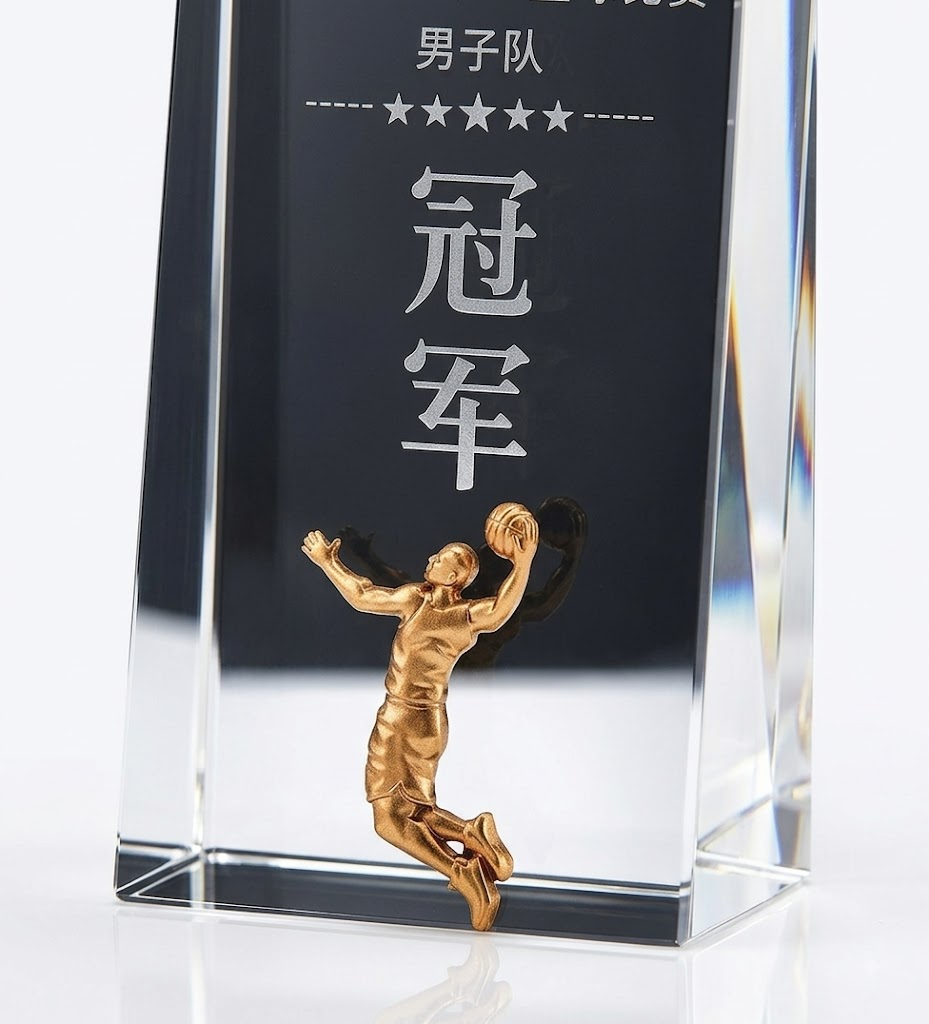 Custom Crystal Trophy 02