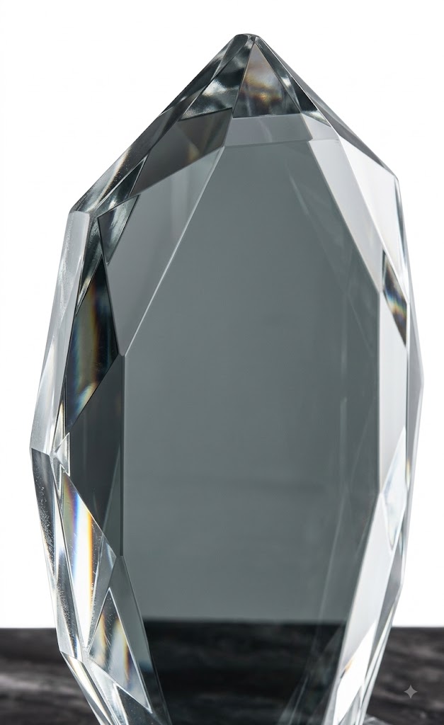 Custom Crystal Trophy 03