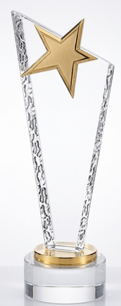Custom Crystal Trophy 10