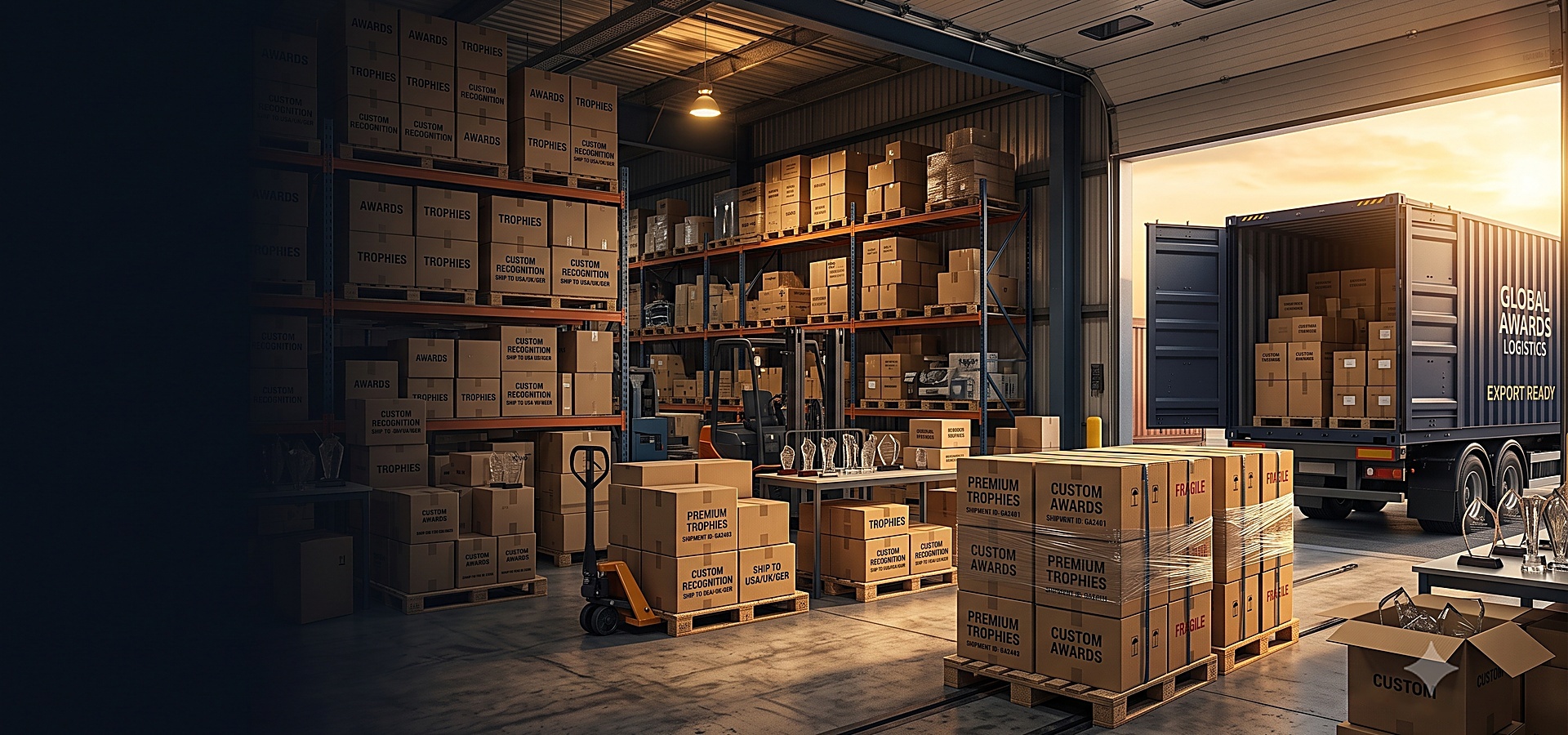 Export container loading