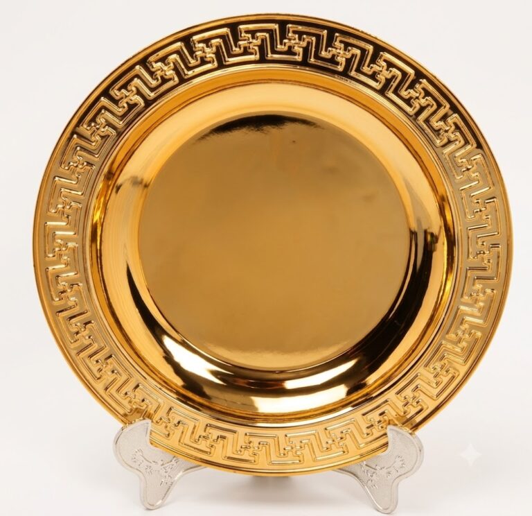 Custom Metal Award Plate 01