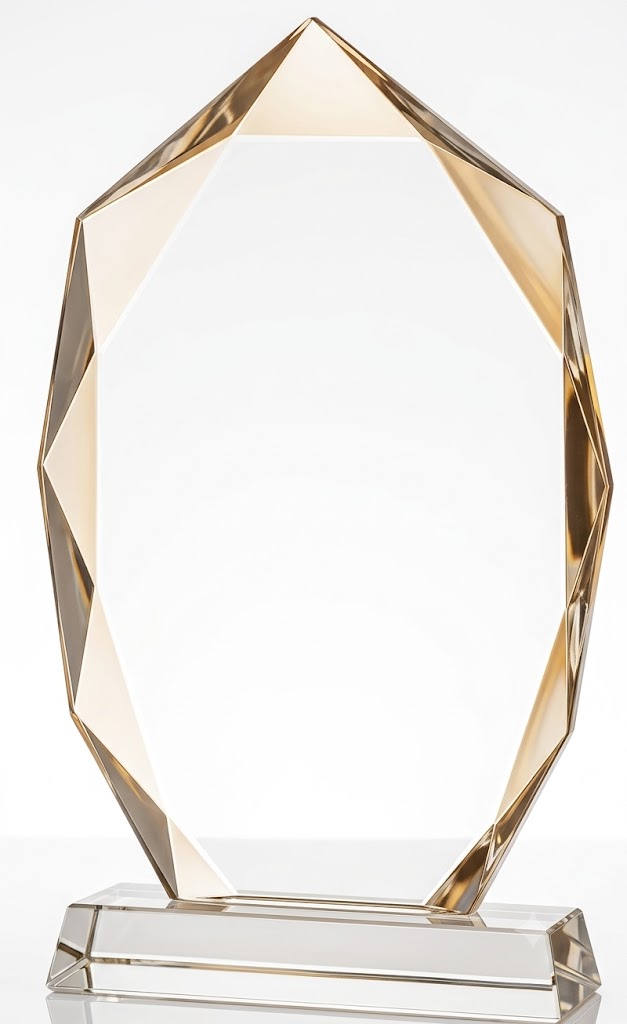 Custom Crystal Trophy 03