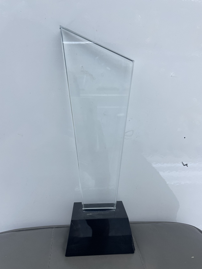 Custom Crystal Trophy 04