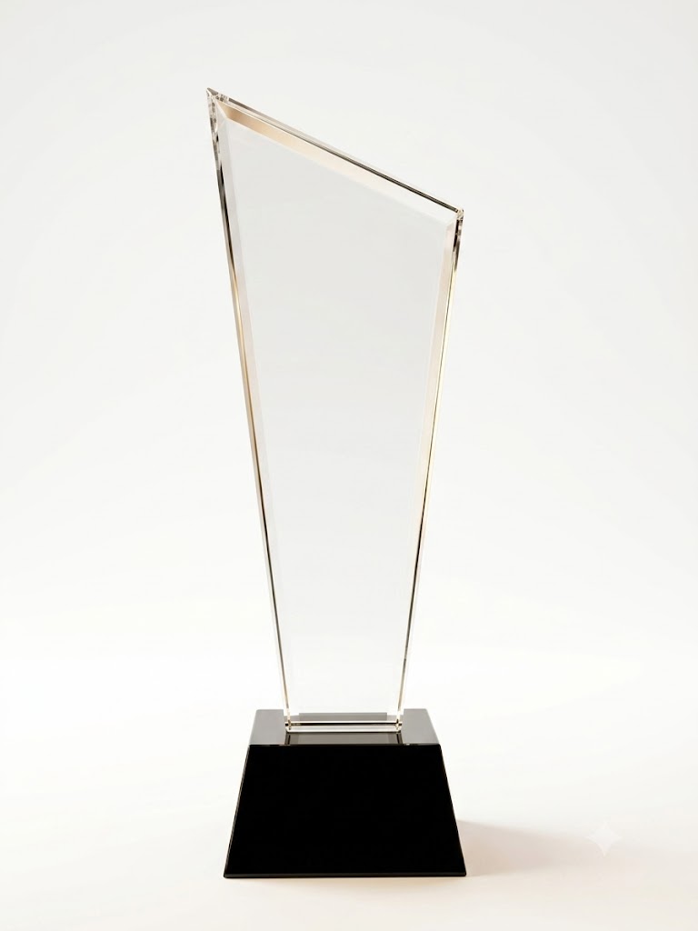 Custom Crystal Trophy 06