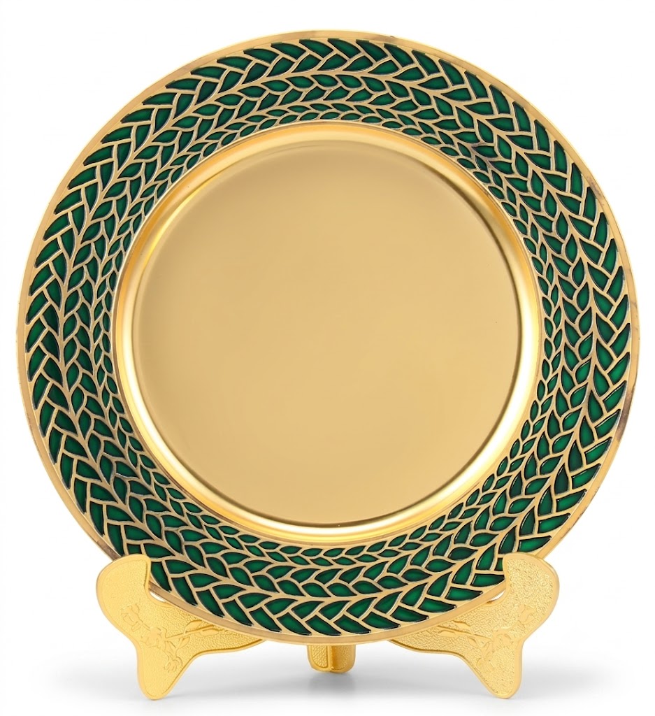 Custom Metal Award Plate 08